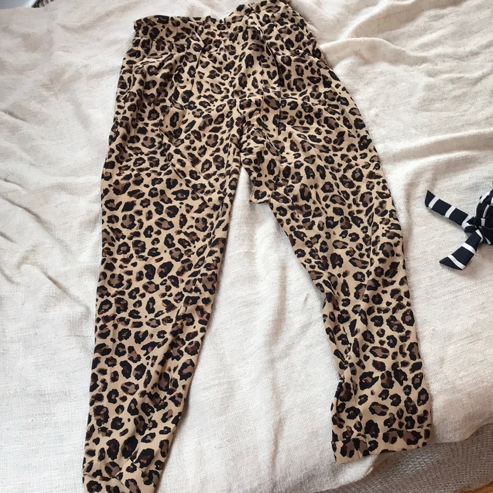 Cheetah pants